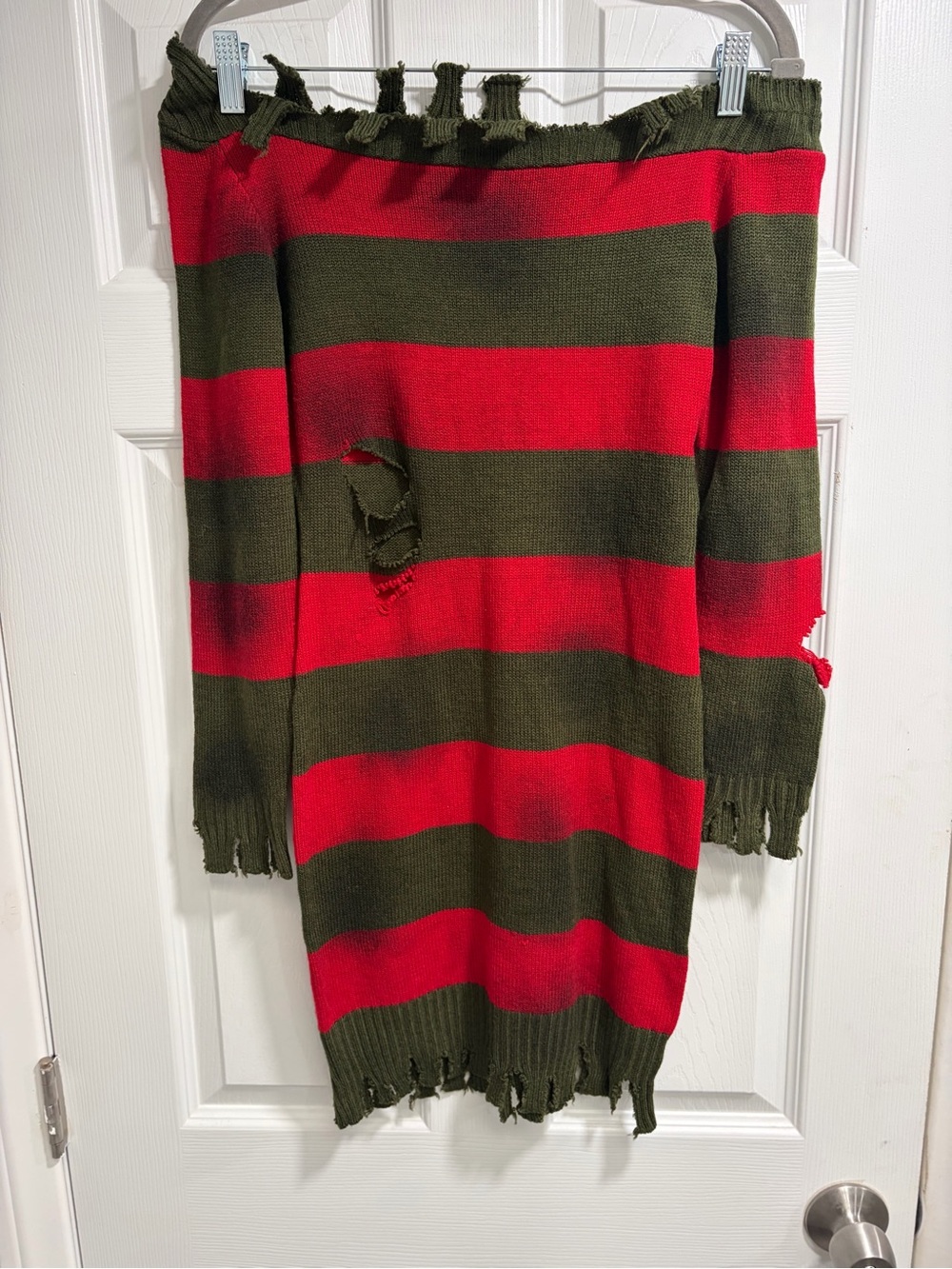 Freddy Krueger Sweater Dress Costume